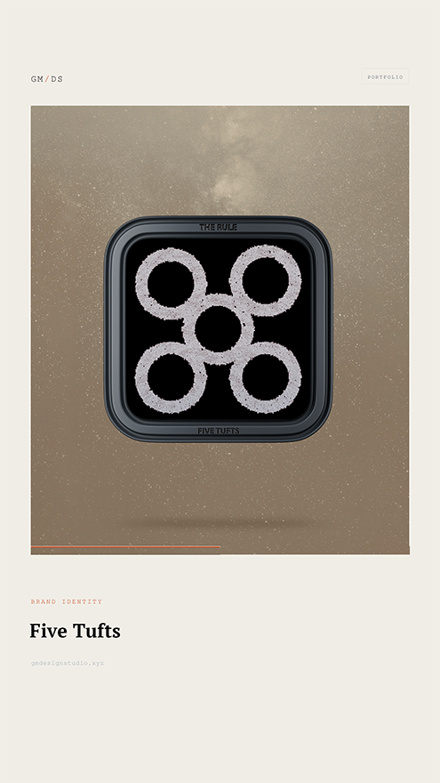 Fivetuft Adinkra symbol digital artwork